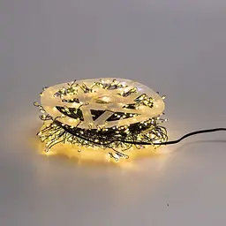 Гірлянда-нитка GarlandoPro Хвойна лапа 640 LED 30 м, жовто-блакитний (D1750Y) - мініатюра 7