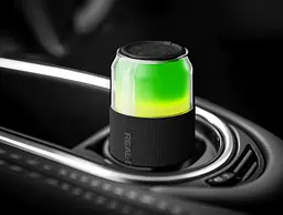 Портативная колонка REAL-EL RX705 5W Bluetooth TWS, RGB, Black - мініатюра 8
