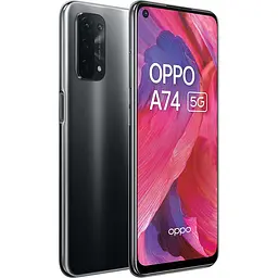 Смартфон Oppo A74 5G 6/128GB (Prism Black) Global [80076] - мініатюра 2