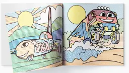 Водяні розмальовки. Спортивні машини - - мініатюра 3