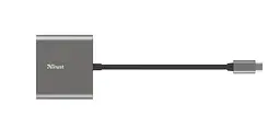 USB-хаб Trust Dalyx Aluminium USB Type-C 3-в-1 (23772) - мініатюра 2