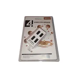 Концентратор Atcom USB TD4004 4port white (10724) - мініатюра 2