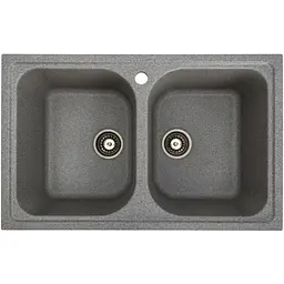 Кухонна мийка Platinum 7950 EQUATORIA матовий Сірий (SP000035795) - мініатюра 8