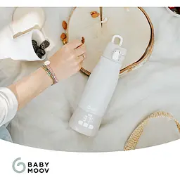 Термос підігрівач для сумішей Babymoov Moov & Feed бездротовий бежевий - мініатюра 6