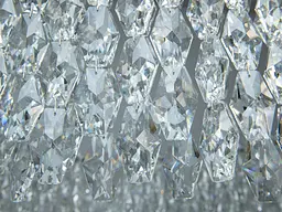 Підвісна кришталева LED люстра Diasha 582/800CH хром 78 см 104W 3 режими світла - мініатюра 5
