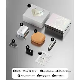 Електробритва Enchen Z4 Gift Set Silver - мініатюра 3