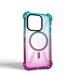 Чехол-накладка для Apple iPhone 13 Pro, Bounce, разноцветный, матовый, противоударный защитный чехол из TPU с магнитом для беспроводной зарядки, защита всего корпуса, бортик вокруг дисплея, амортизирующие вставки, ArmorStandart (ARM75262) - мініатюра 2