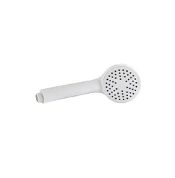 Змішувач для ванни Plamix Kubus-009 EURO SET White (з шлангом, лійкою та кронштейном) (PM0673) - мініатюра 5