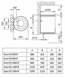 Водонагрівач Tiki Econ ES 100V9 (GBF 100 E5) (7051995) - мініатюра 4