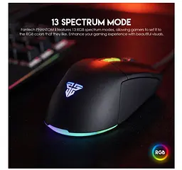 Ігрова миша Fantech VX-6 PHANTOMII 60IPS, 20G, 7200DPI Black - мініатюра 5
