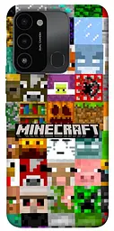 Чохол Demsky Minecraft collage для TECNO Spark 8C