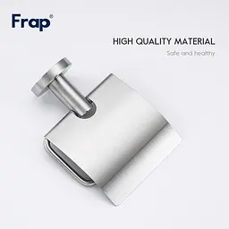 Тримач для туалетного паперу нержавіюча сталь Frap F30103 1/40 Хром - мініатюра 3