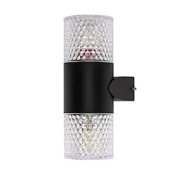 Бра вуличне Levistella 804W1908-2 BK, E27, 40W, чорний, 2 плафона, для освітлення фасадів