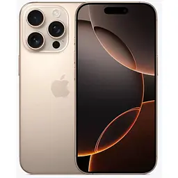 Смартфон Apple iPhone 16 Pro 128GB Desert Titanium MYNF3