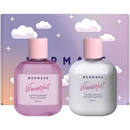 Парфумований набір для тіла Mermade Wanderlust, гель для душу, 200 мл + лосьйон для тіла, 200 мл - мініатюра 2