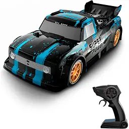Машинка на радіокеруванні JJRC Q123 Off-Road Truck Drifting Car Black/Blue [102356]