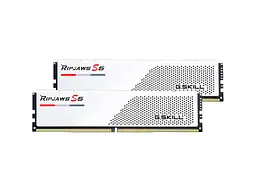 Пам'ять для настільних комп'ютерів G.Skill 32 GB (2x16GB) DDR5 5600 MHz Ripjaws S5 White (F5-5600J4040C16GX2-RS5W)