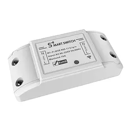 Розумний вимикач Wifi реле для розумного будинку Wi-Fi Smart Switch 10А бездротові вимикачі 2 штуки