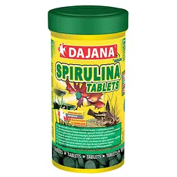 Корм для акваріумних риб зі спіруліною в таблетках Dajana SPIRULINA Tablets 100 мл/50