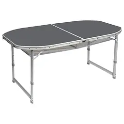 Стіл Bo-Camp Case Model Oval 150x80 cm Grey (1404399)