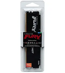 Модуль пам'яті Kingston Fury DDR5 16GB 5600Mhz Beast Black AMD EXPO (KF556C36BBE-16) - мініатюра 5