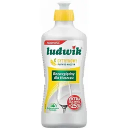 Засіб для миття посуду LUDWIK 450мл Лимон
