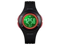 Дитячий наручний годинник 1455BK Black Skmei acs0030734 - мініатюра 3