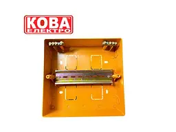 Корпус модульний КОВА внутрішній 8 модулів IP40 пластик КМП-8 В - мініатюра 5