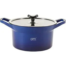 Каструля Gipfel Azul зі скляною кришкою 4.8 л (2334)