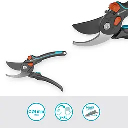 Секатор Gardena PremiumCut Flex S-XL обвідний 24 мм (12252-20.000.00) - мініатюра 7