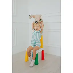 Дитячий стільчик Poppet Color Yellow (PP-003Y) - мініатюра 5