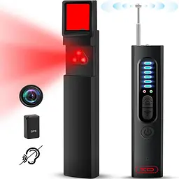 Портативний детектор жучків XO CRP01 infrared detector anti eavesdropping - мініатюра 2