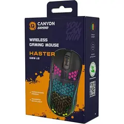 Комп'ютерна мишка Canyon Haster GMW-18 Wireless Black (CND-SGMW18) - мініатюра 5