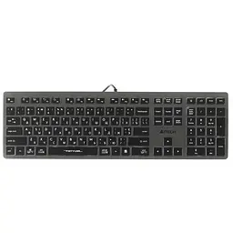 Клавіатура A4Tech FX60H USB Grey White backlit
