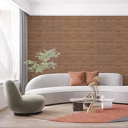 Самоклеюча 3D панель Sticker Wall під світлий дуб 2800х700х3мм SW-00001770 - мініатюра 7