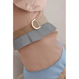 Дощовик Pet Fashion Tina для дівчаток розмір XS2 бежевий/блакитний - мініатюра 7