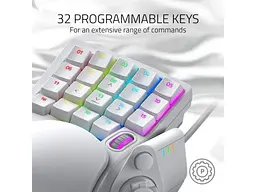 Клавіатура Razer Tartarus Pro Mercury (RZ07-03110200-R3M1) - мініатюра 2