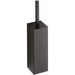 Туалетний йоржик з тримачем Bemeta Nero 135913090, Чорний матовий