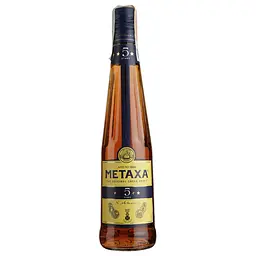 Бренді Metaxa 5 зірок, 38%, 0,5 л (207395)