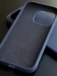Чохол MAKE Apple iPhone 15 Pro Silicone Navy Blue