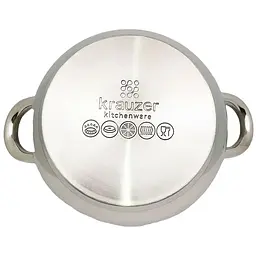 Каструля Krauzer LKA-161JMOGO-18C з кришкою 18x10.5 см 2.5 л (78461) - мініатюра 2