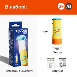 Ліхтарик Mideer Міжзоряна експедиція (MD1531) - мініатюра 2
