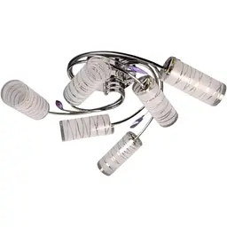 Люстра стельова Brille класична E14 60W CH (LK-173C/6)