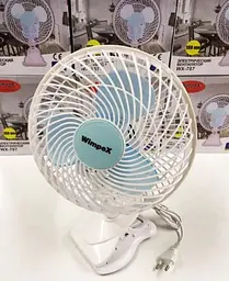 Настільний вентилятор Wimpex WX-707 для дому офісу 35 Вт Білий - мініатюра 5