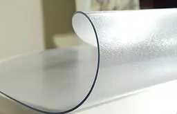 Силіконова скатертину М'яке скло Soft Glass Покриття для меблів 2.5х1.0м (товщина 1.0 мм) Матова - мініатюра 4