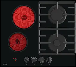Варильна поверхня комбінована Gorenje 60 см чорний - мініатюра 2
