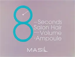 Філер для об'єму й гладкості волосся Masil Blue 8 Seconds Salon Hair Volume Ampoule 15 мл - мініатюра 2