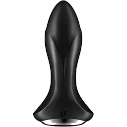 Анальна смарт-вібропробка із перлинним масажем Satisfyer Rotator Plug 1+ Black - мініатюра 4