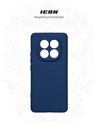 Чехол ArmorStandart ICON для Xiaomi Redmi Note 14 Pro+ 5G Camera cover Dark Blue (ARM79832) - мініатюра 3