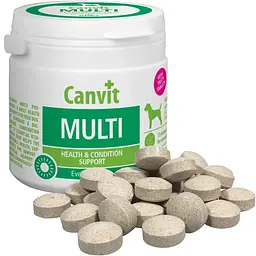Вітаміно-мінеральний комплекс для собак Canvit Multi 100 г can50718 - мініатюра 2